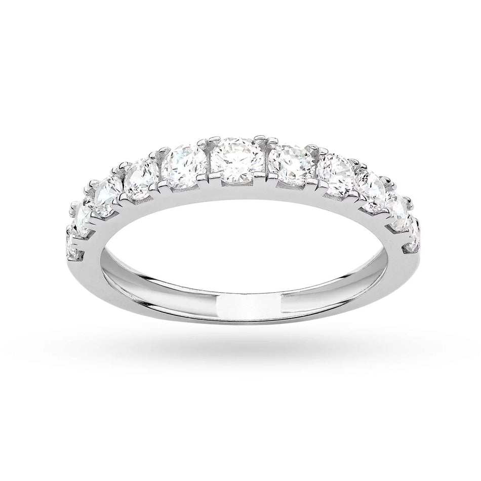 Silber Ring mit Zirkonia