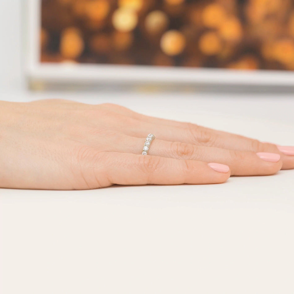 Silber Ring mit Zirkonia