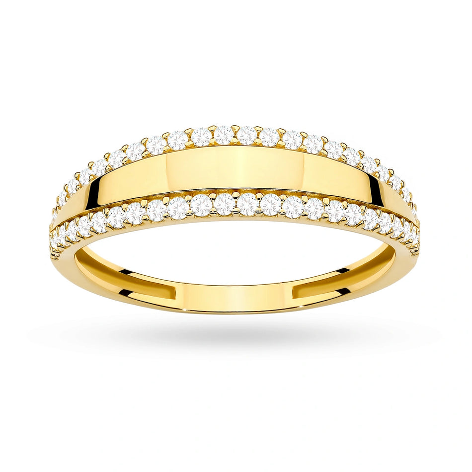 Silber Ring mit Zirkonia