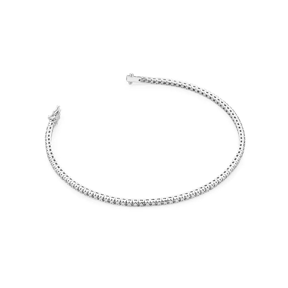 Gold Tennisarmband Set mit 0,505 ct Diamanten