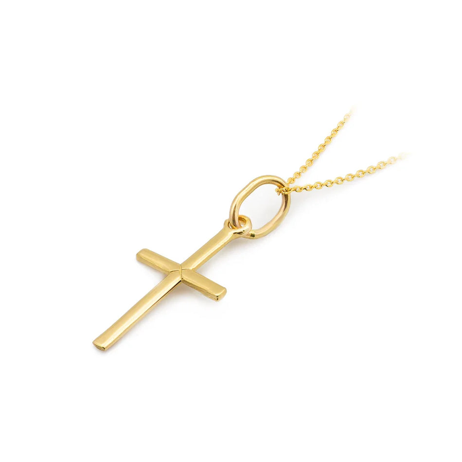 Gold Kreuz Anhänger