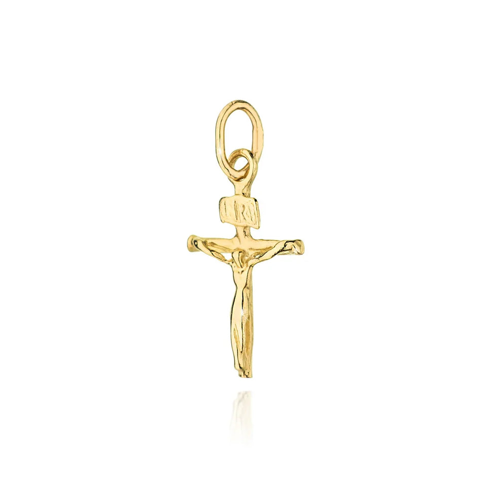 Gold Kreuz Anhänger