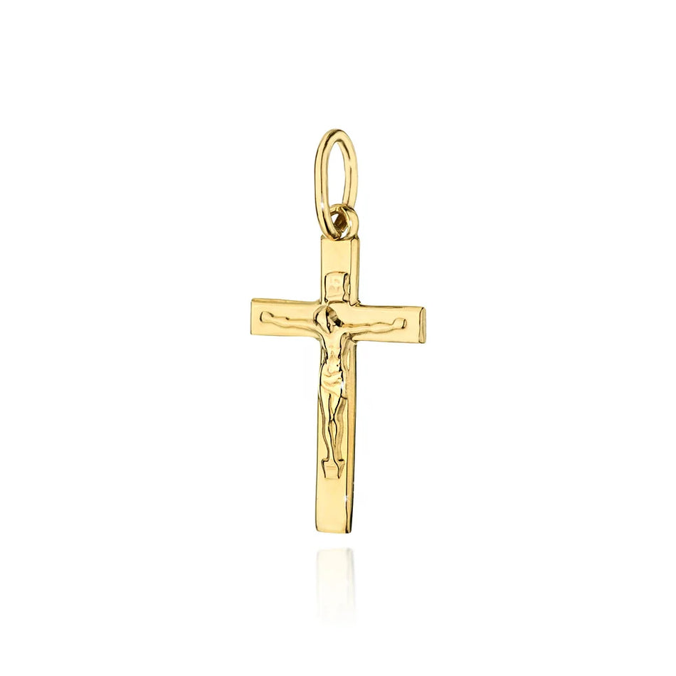 Gold Kreuz Anhänger