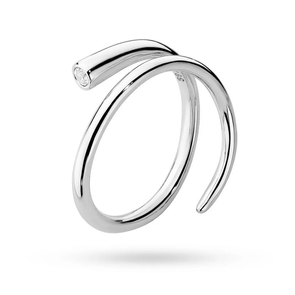 Silber Ring mit Zirkonia