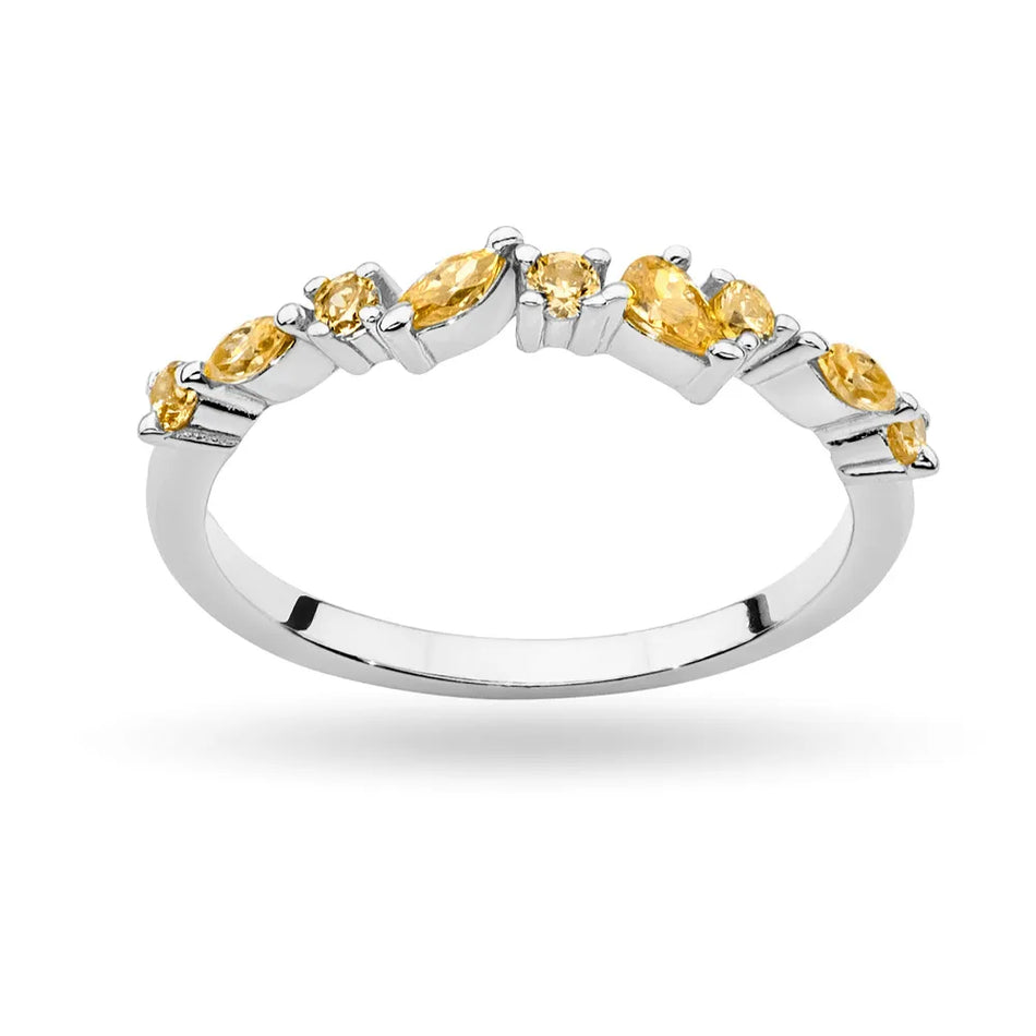 Silber Ring mit Zirkonia