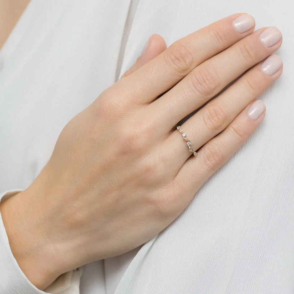 Silber Ring mit Zirkonia