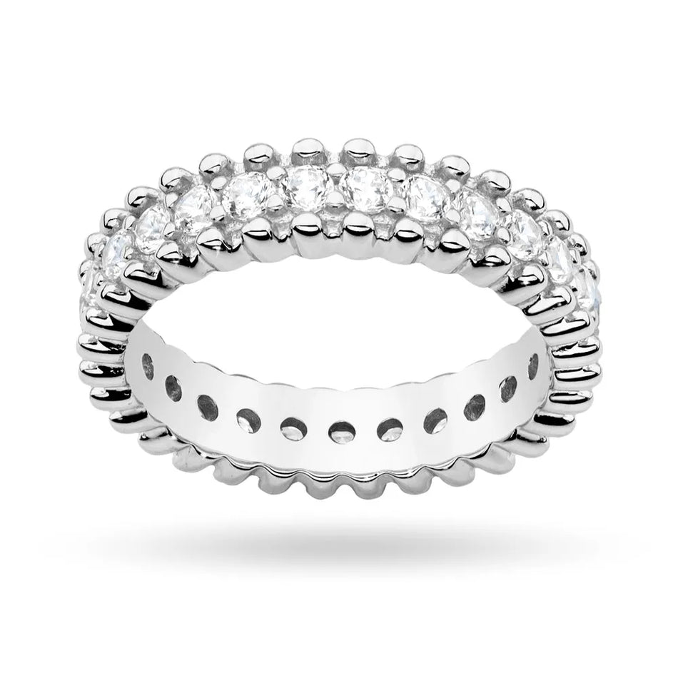 Silber Ring mit Zirkonia