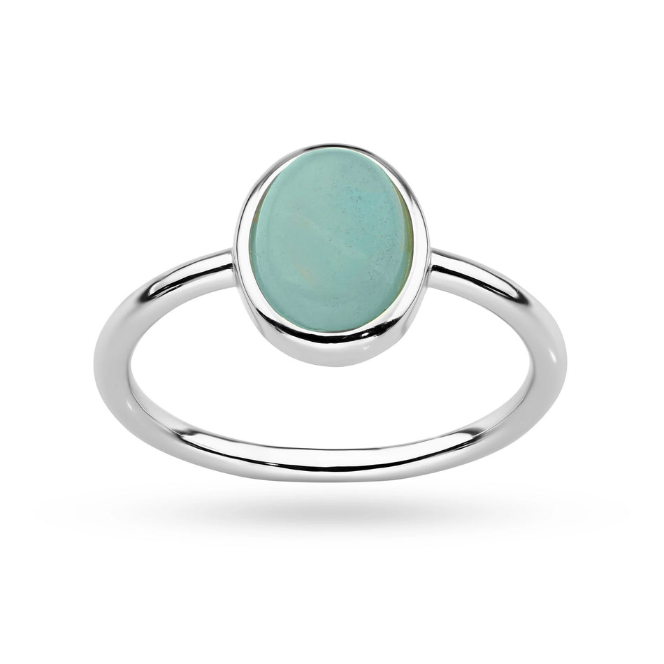 Silberring mit Amazonit
