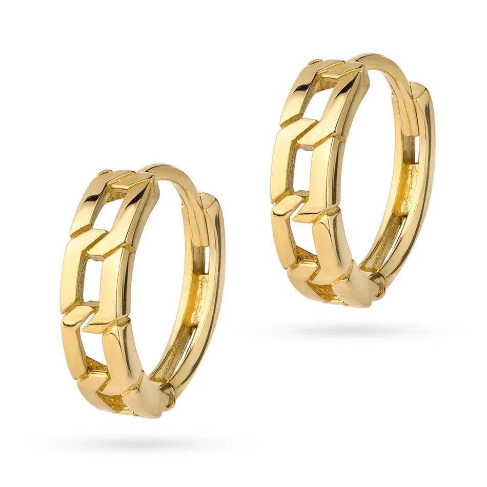 Gold Creaolen Ohrringe Kreise