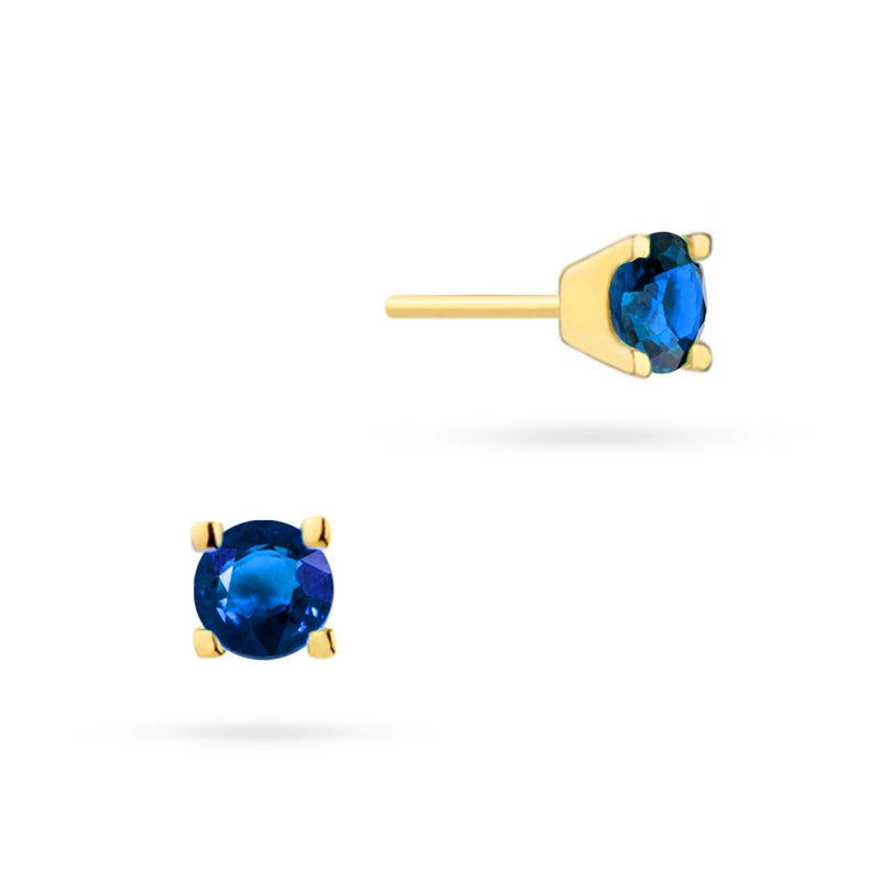 Gold Ohrstecker mit Zirkonia