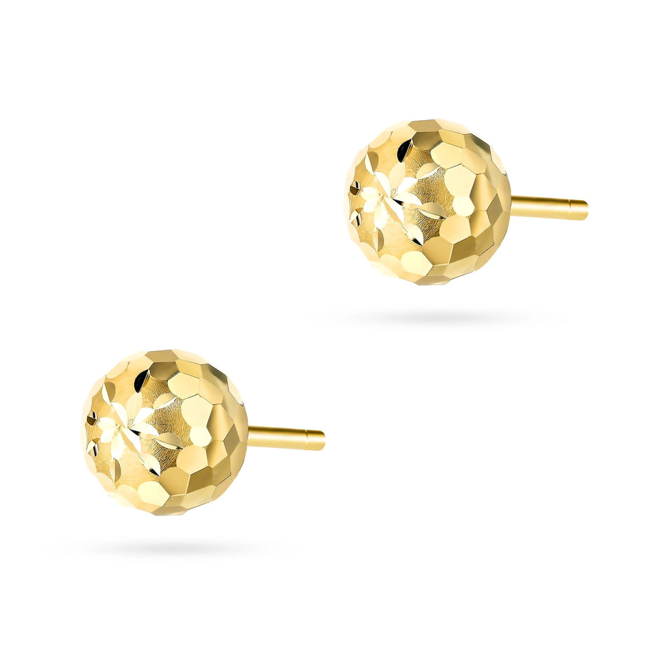 Gold Ohrstecker Ohrringe Blume