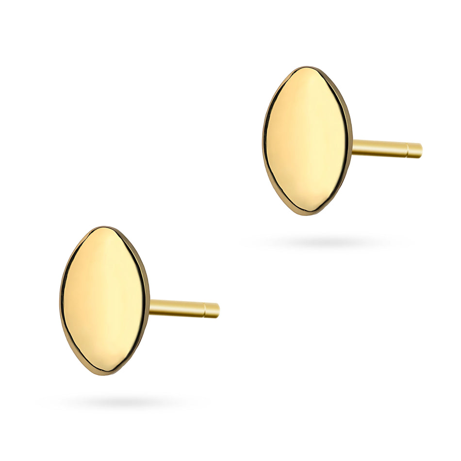 Goldene Ohrstecker