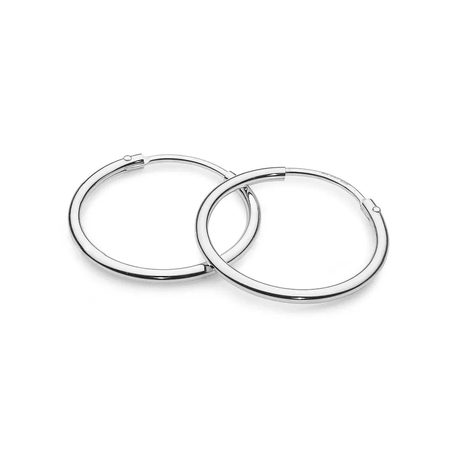 Silber Creaolen Ohrringe