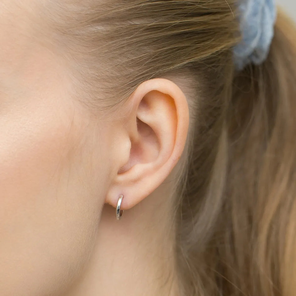 Silber Creaolen Ohrringe