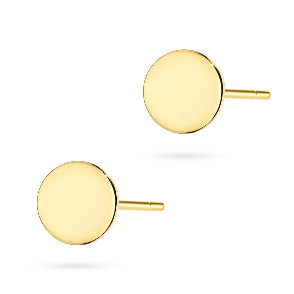 Goldene Ohrstecker