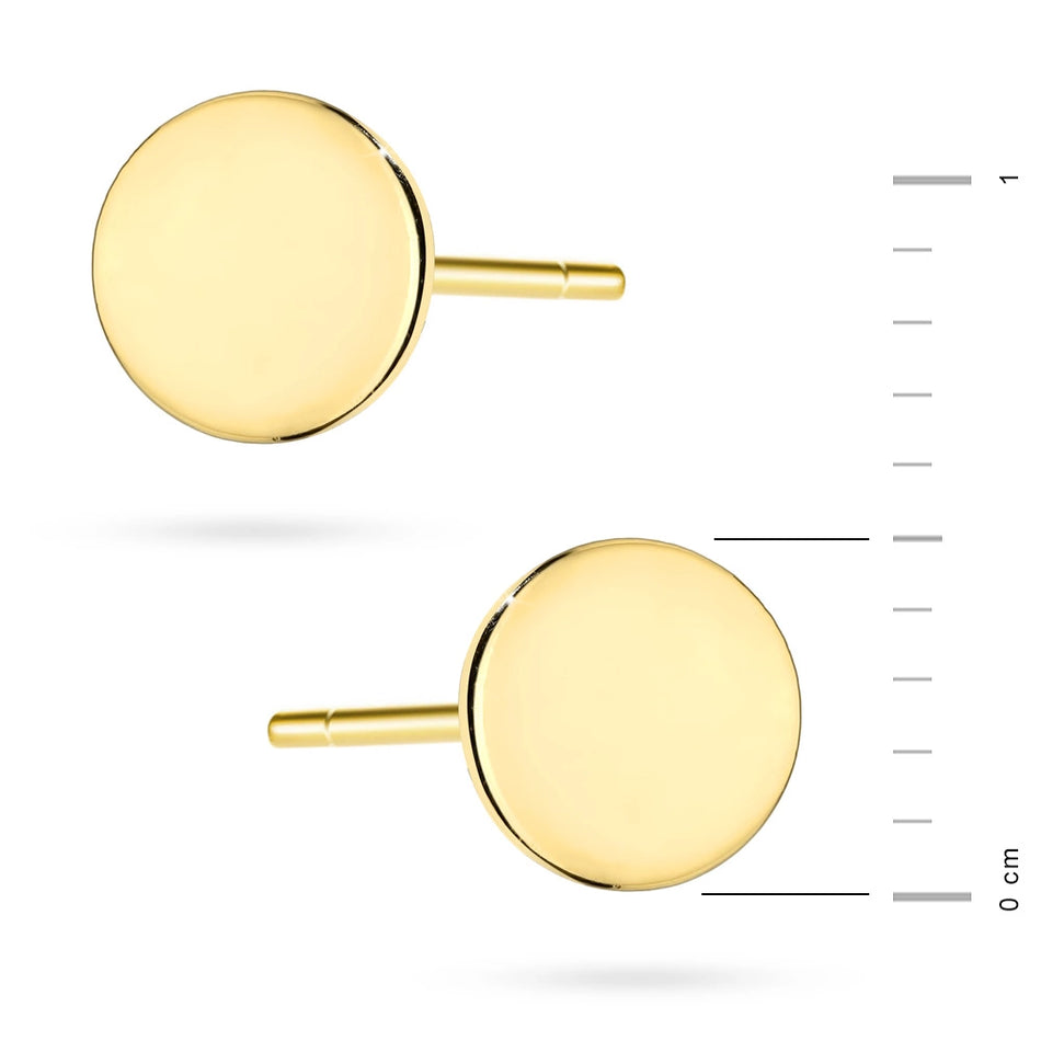 Goldene Ohrstecker
