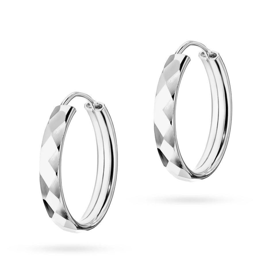 Silber Creaolen Ohrringe