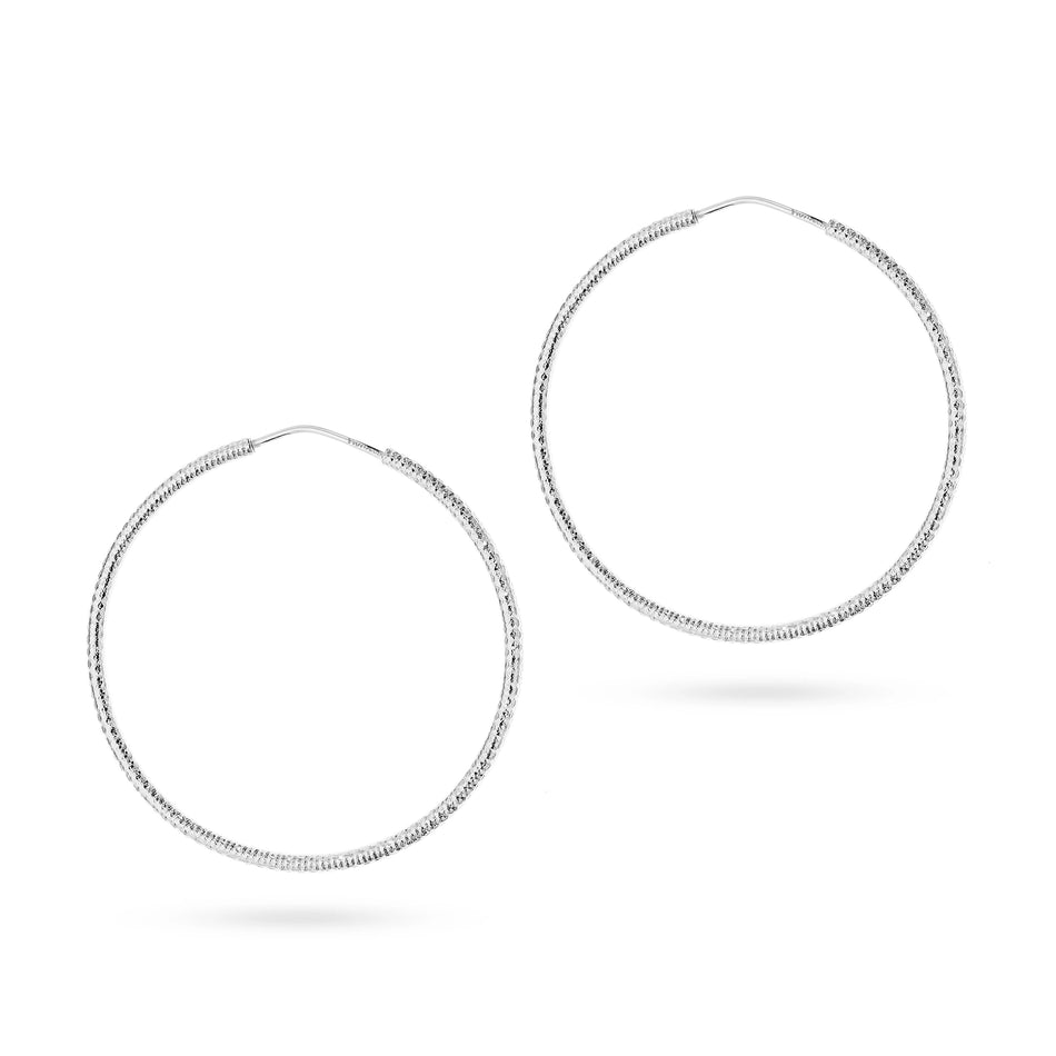 Silber Creaolen Ohrringe 25-45mm