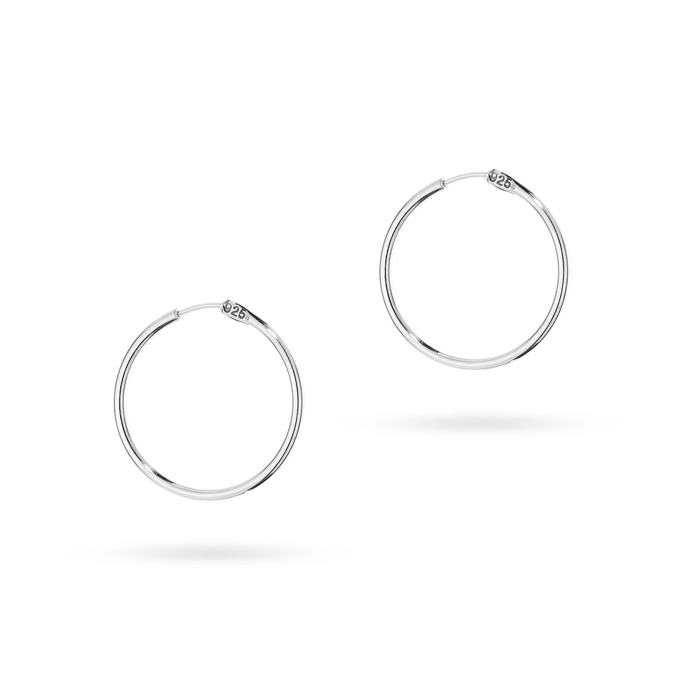 Silber Creaolen Ohrringe