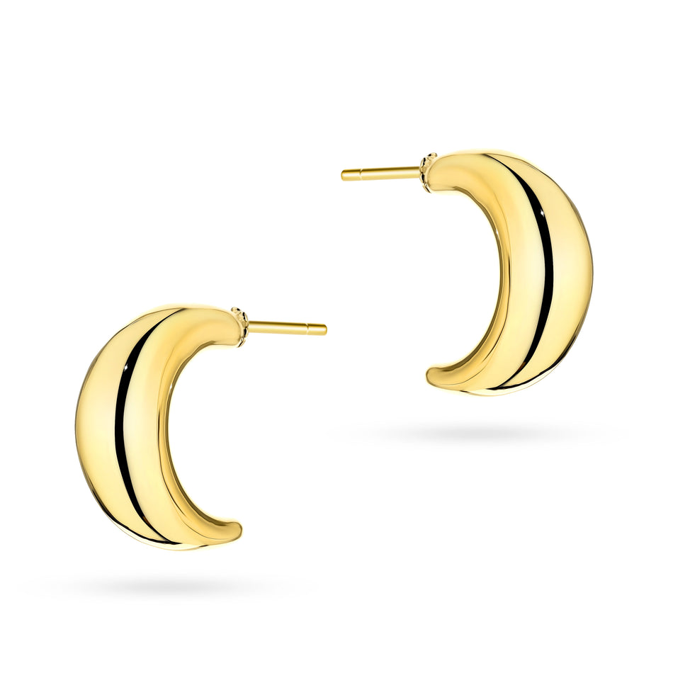 Gold Ohrstecker Ohrringe Geometrisch