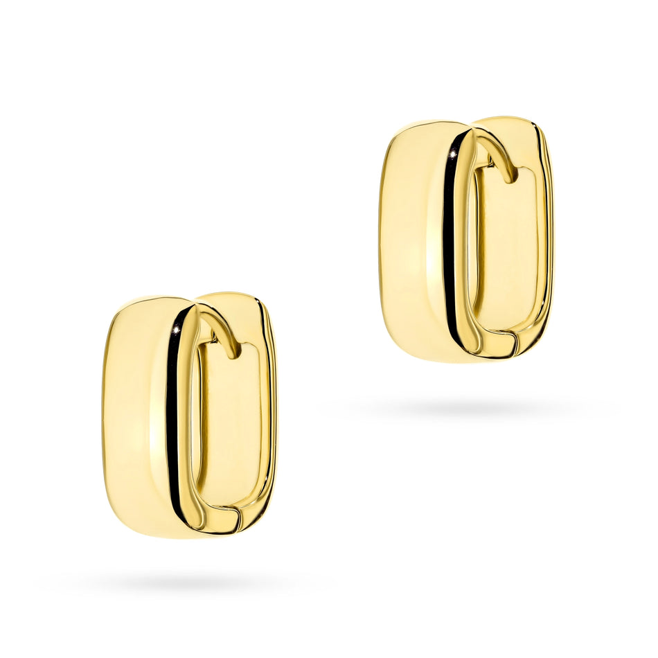 Vergoldete Silberohrringe