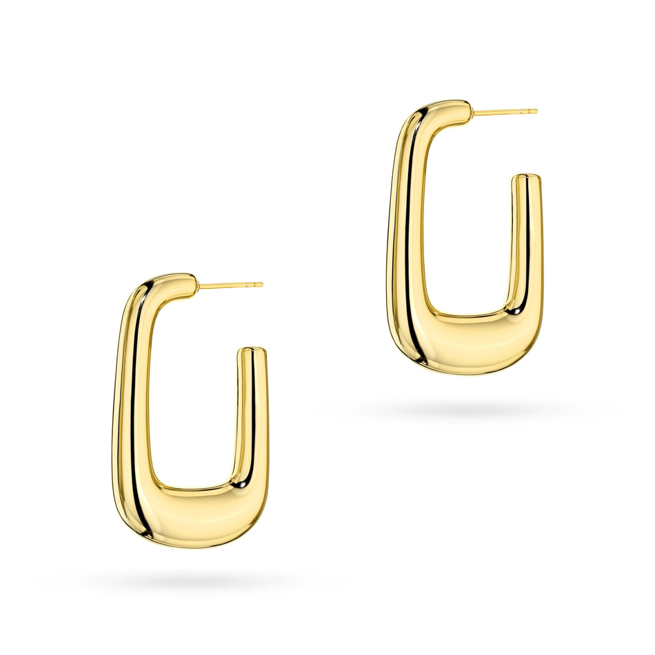 Gold-plated Silver Stud Earrings