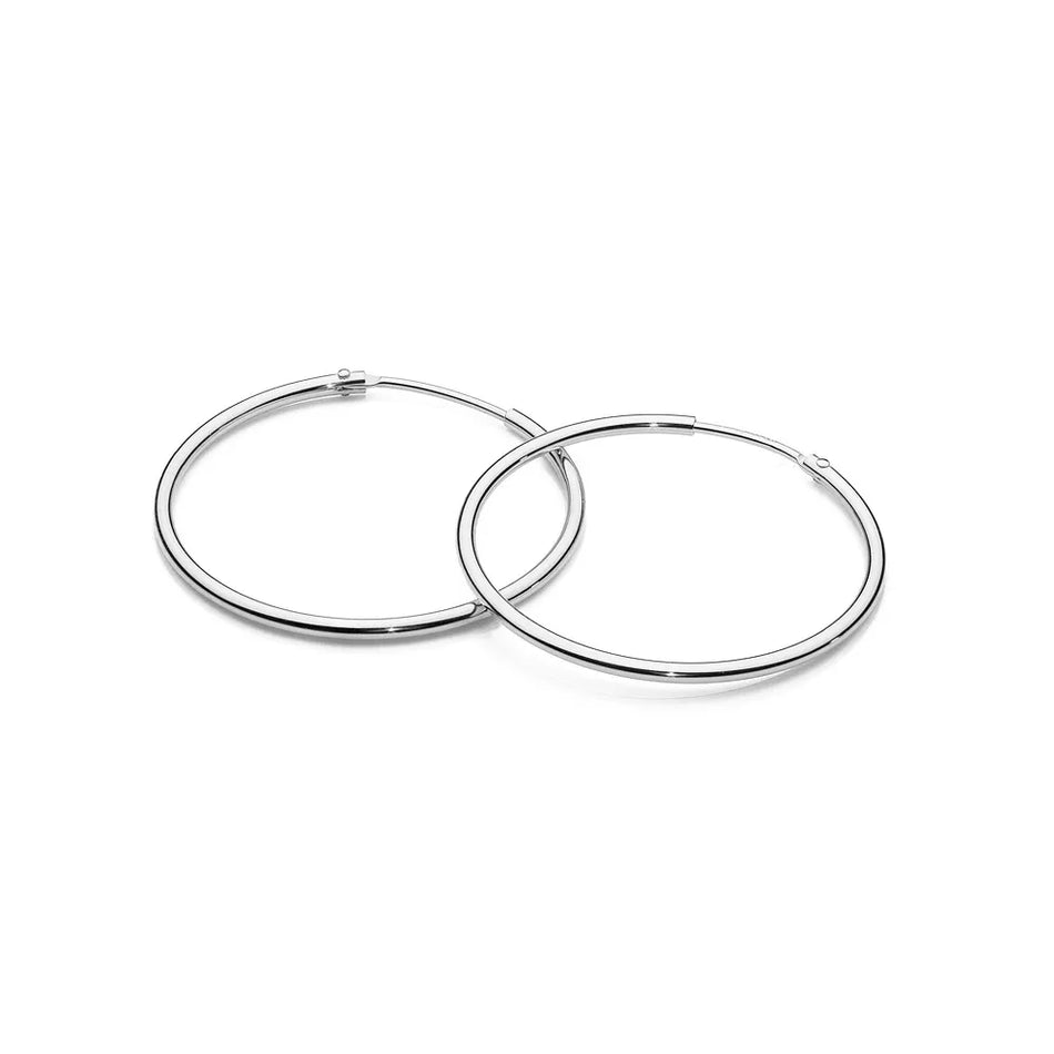 Silber Creaolen Ohrringe