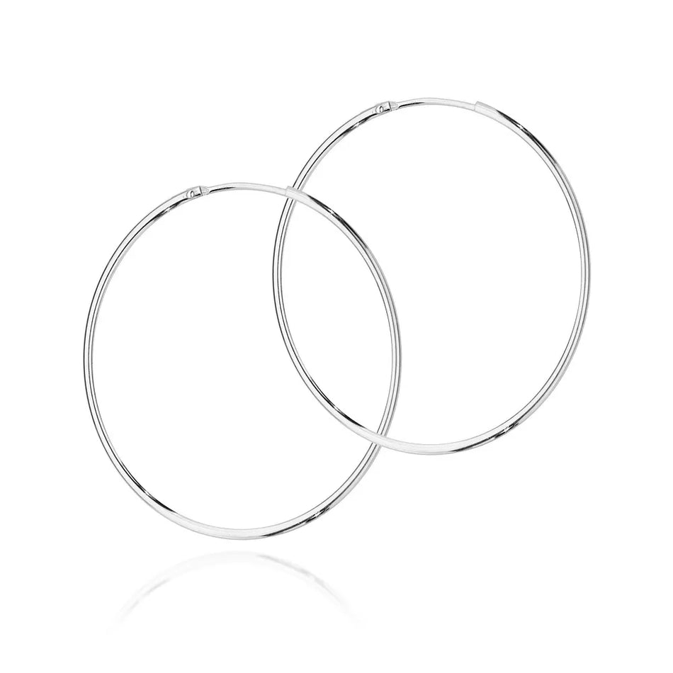 Silber Creaolen Ohrringe