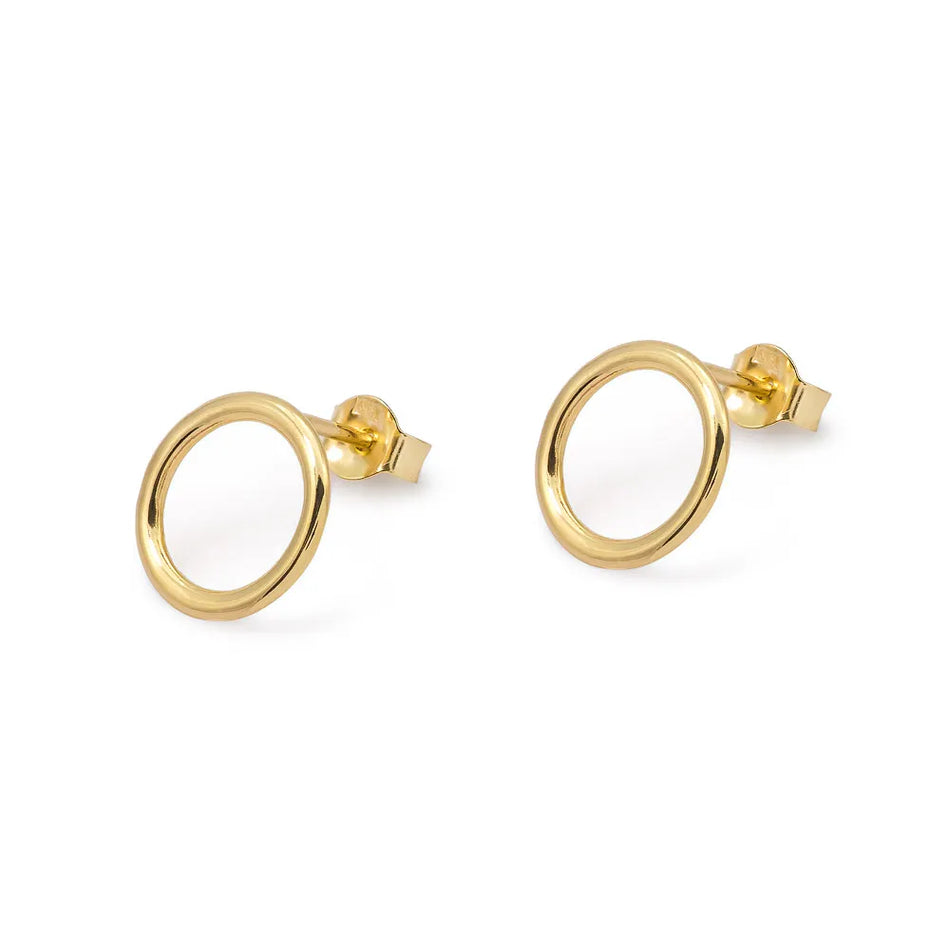 Gold Stud Earrings
