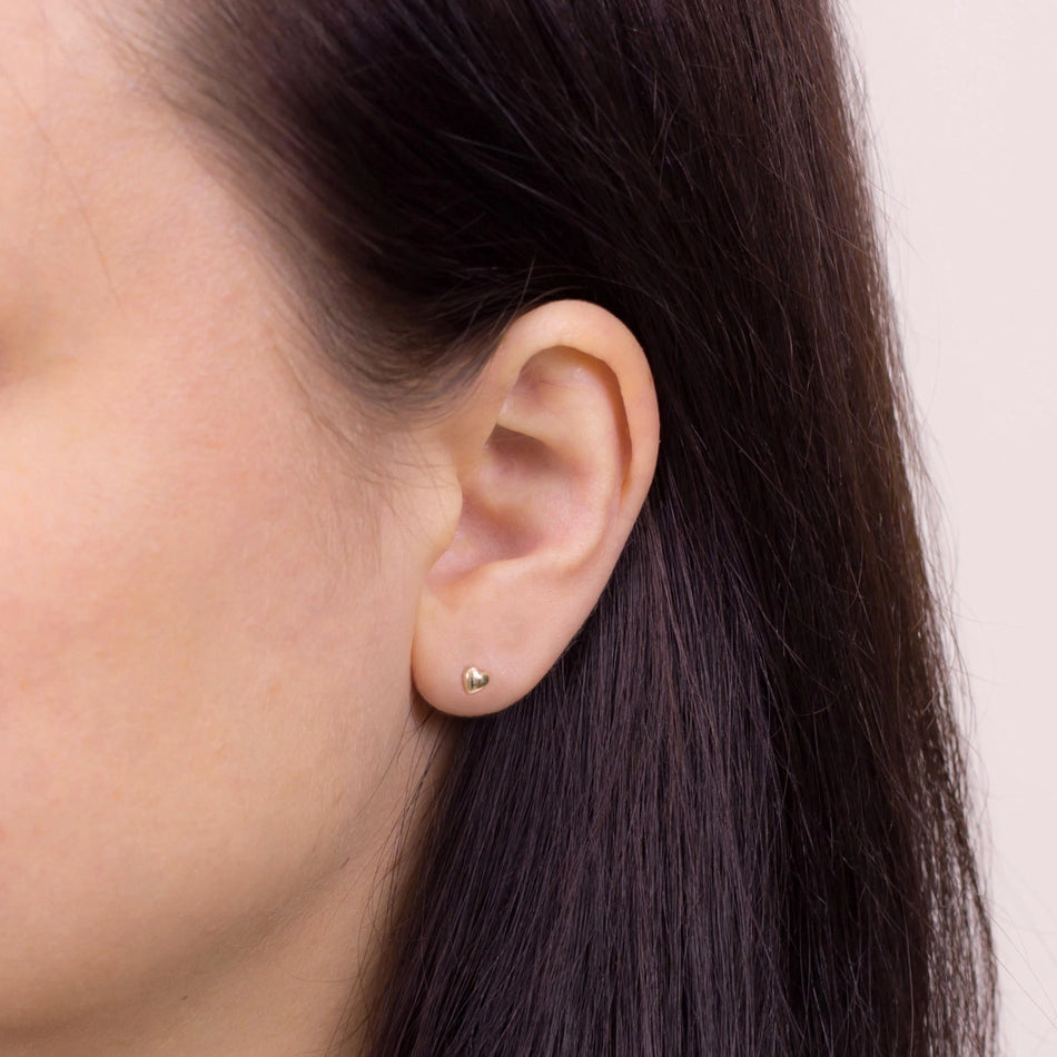 Kinder Gold Ohrstecker Ohrringe