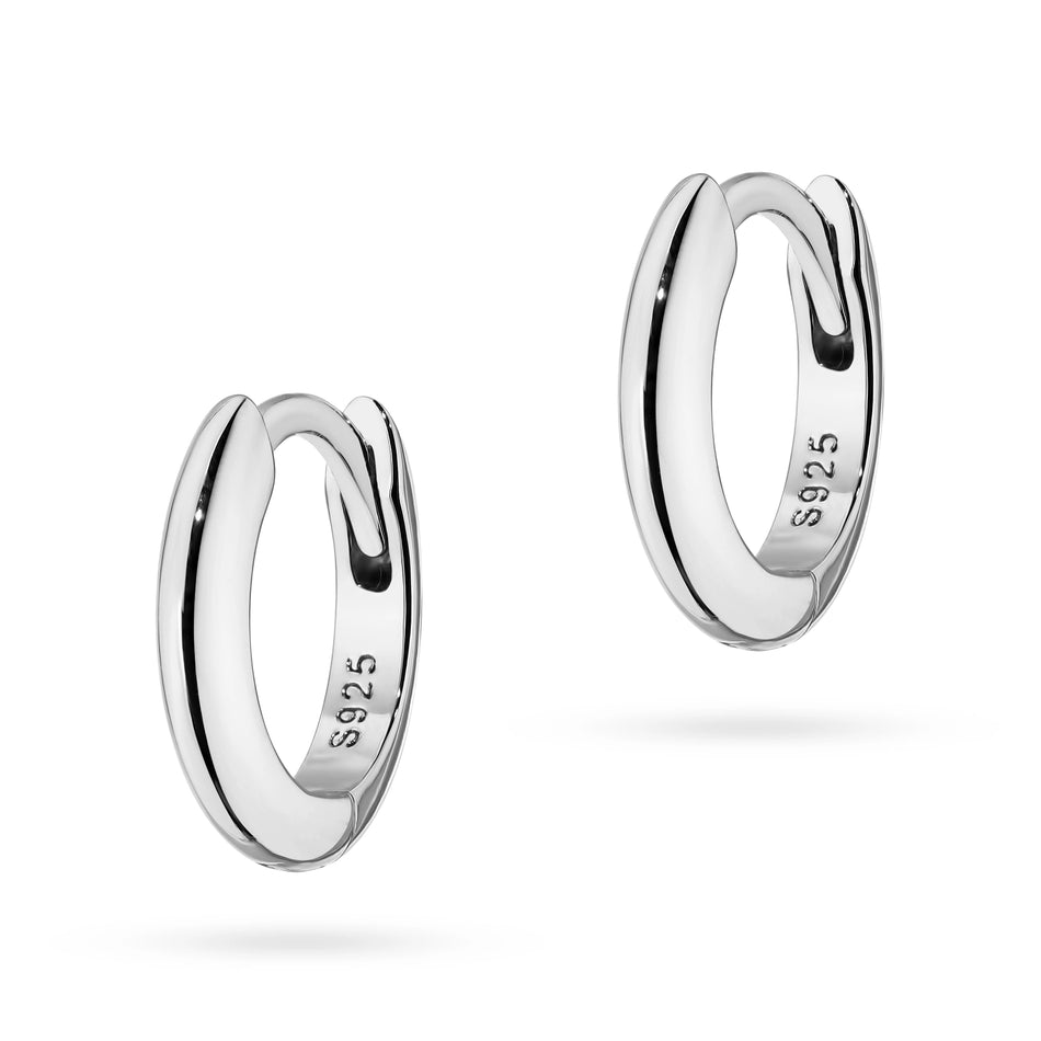 Silber Creaolen Ohrringe