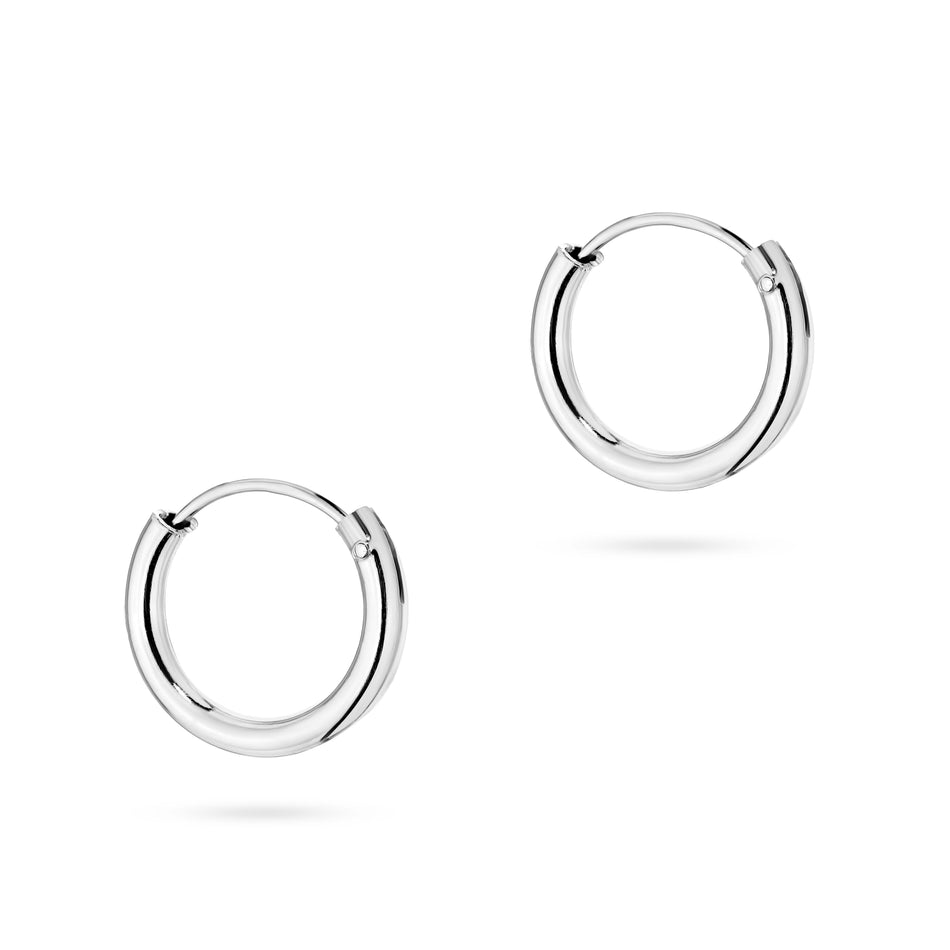 Silber Creaolen Ohrringe