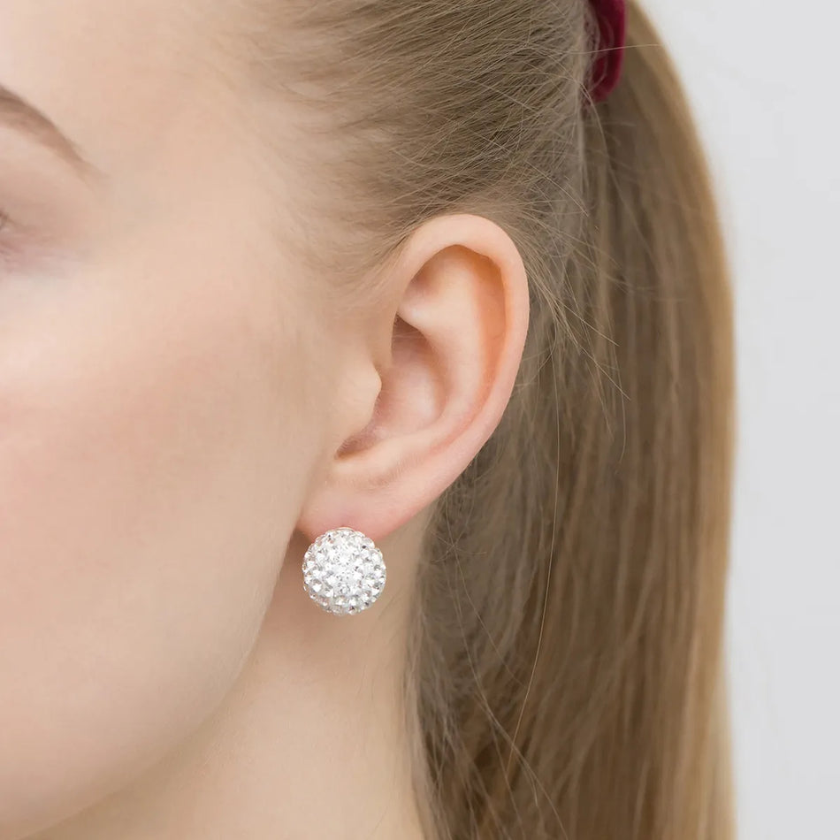 Silber Ohrstecker mit Zirkonia