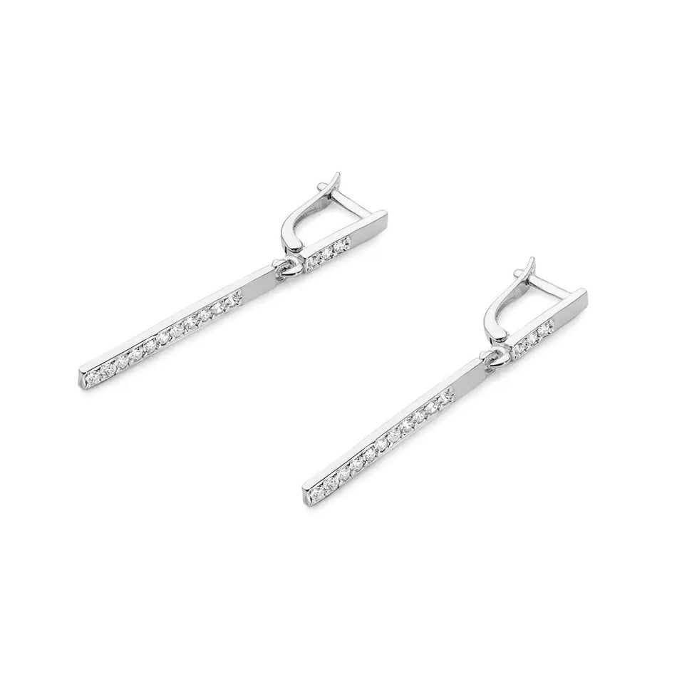 Goldohrringe mit 0,56 ct Diamanten