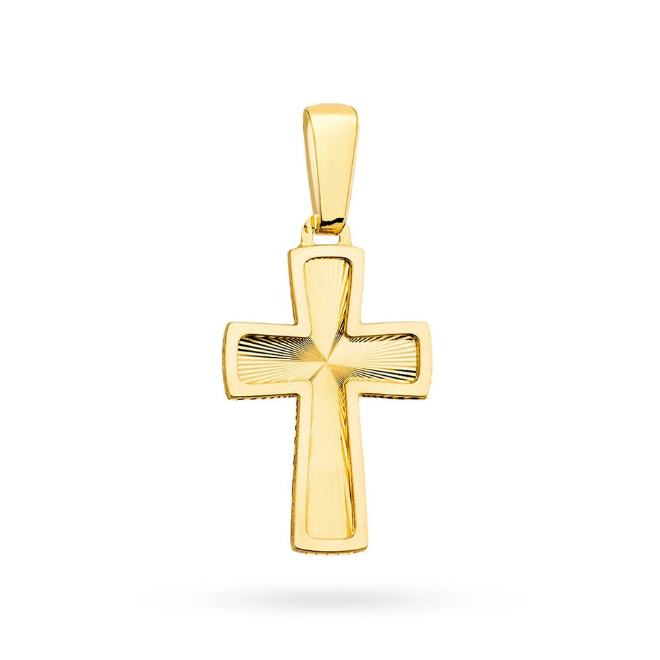 Gold Kreuz Anhänger