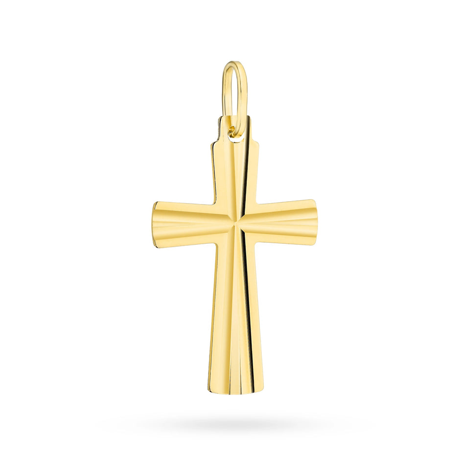 Gold Kreuz Anhänger