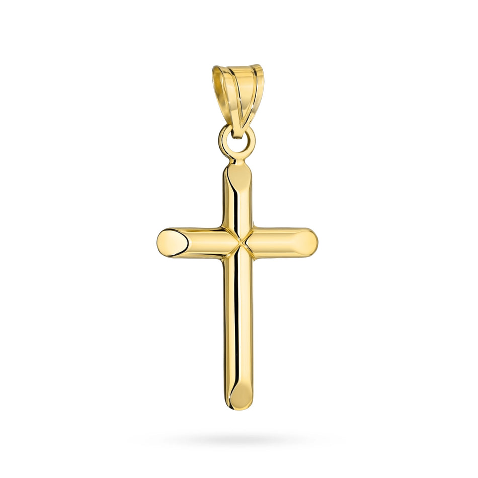 Gold Kreuz Anhänger
