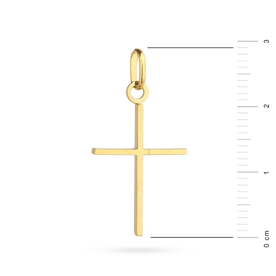 Gold Kreuz Anhänger