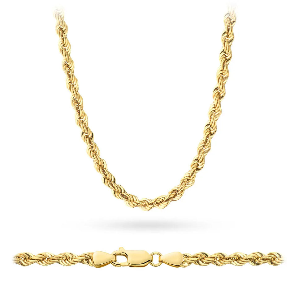 Gold Kordelkette 3.7mm