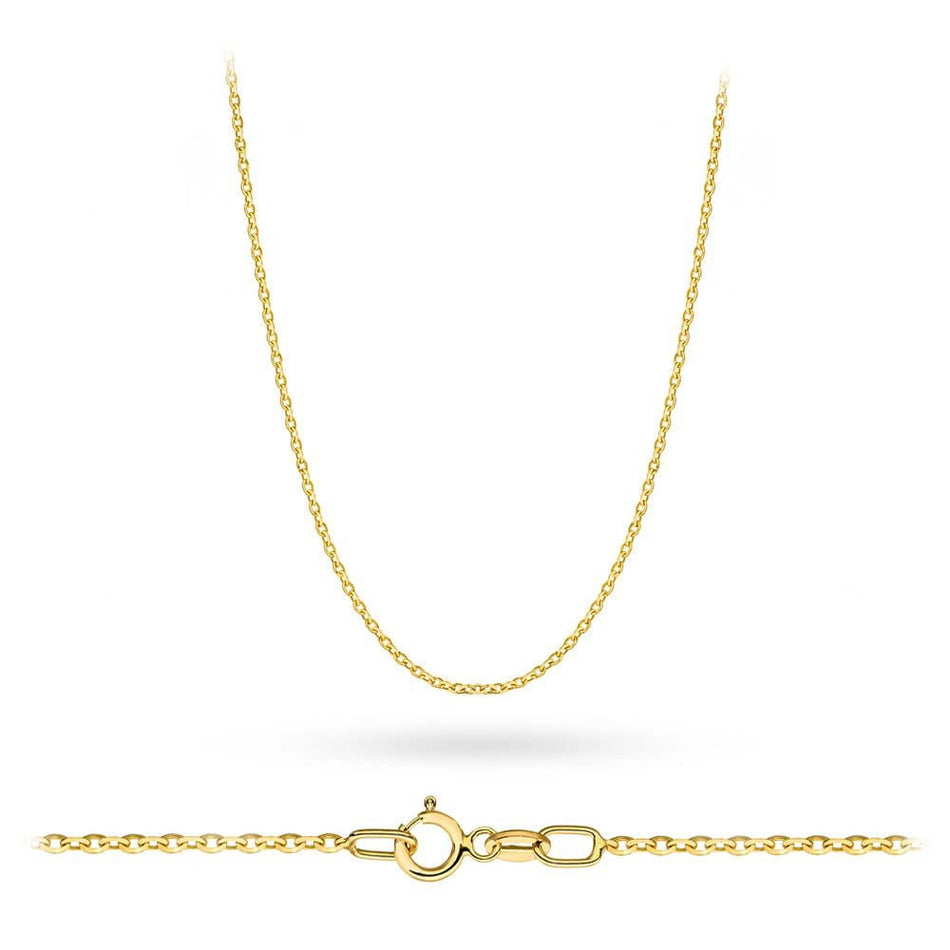 Gold Rolo Chain 1.4mm