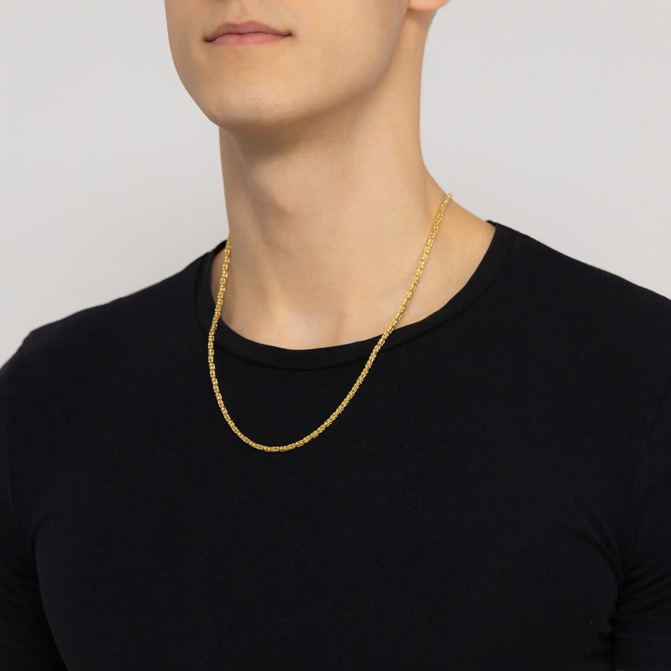 Goldkette Royal Byzantin 2,4mm