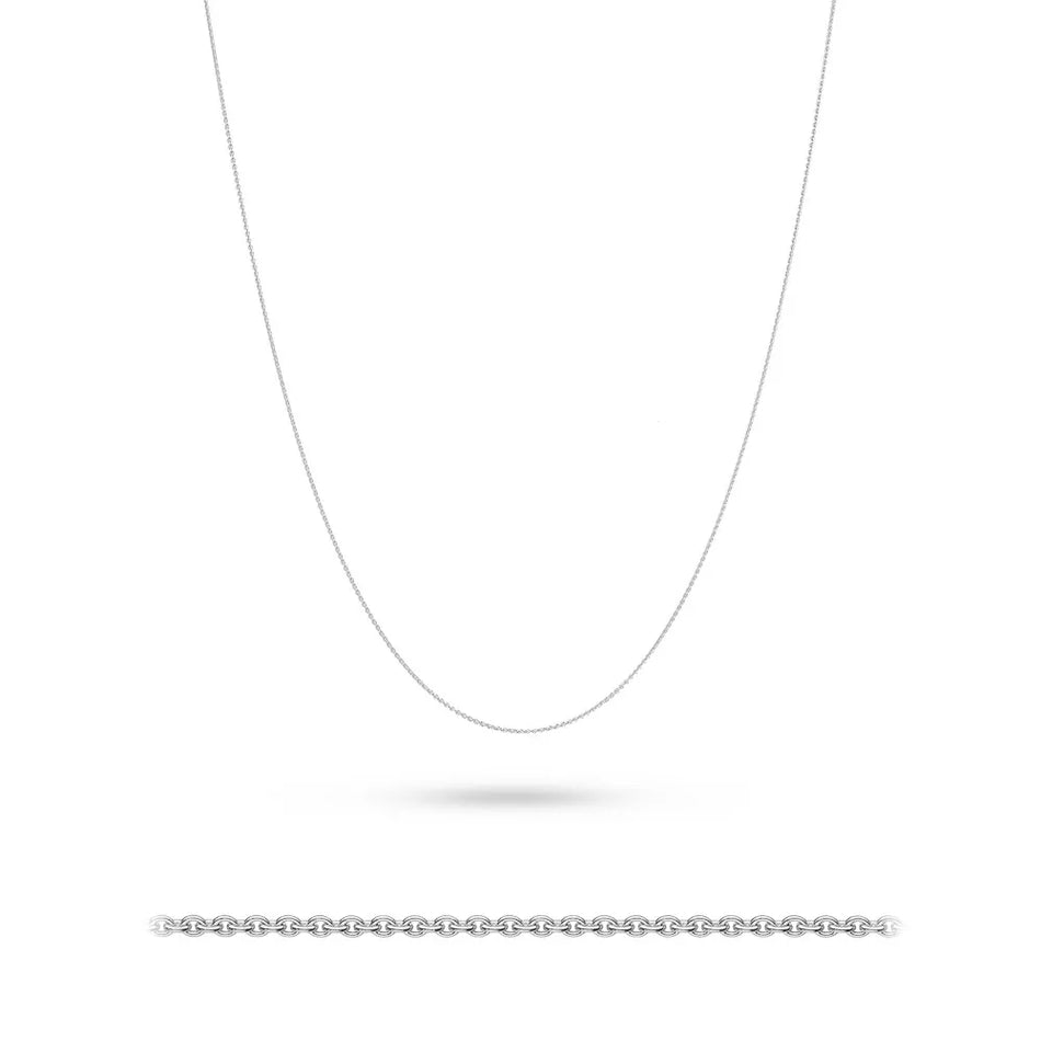Silber Ankerkette 0,8mm