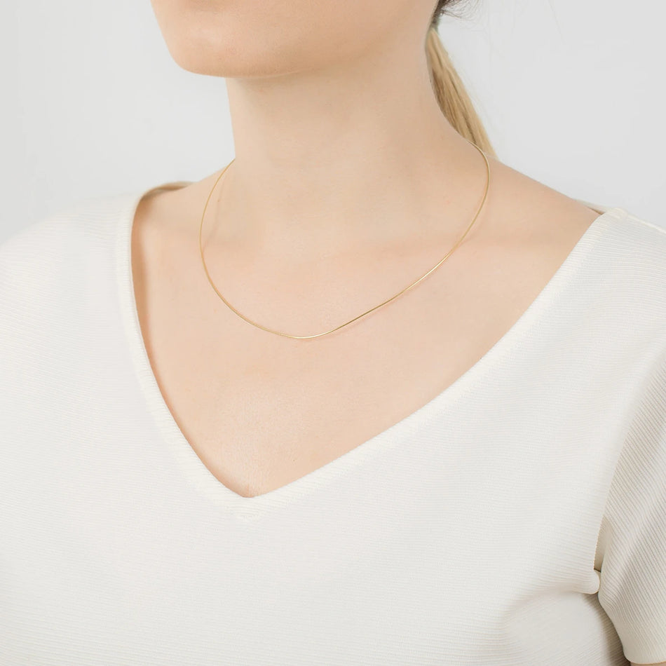 Gold Rope Chain 0.8mm