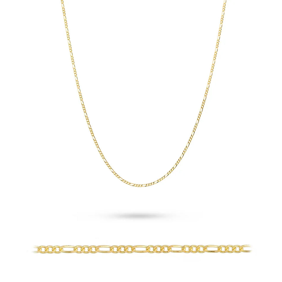 Gold Figarokette 1.0mm