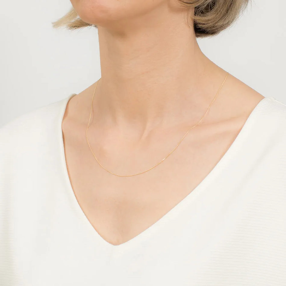 Gold Panzerkette 0,7mm