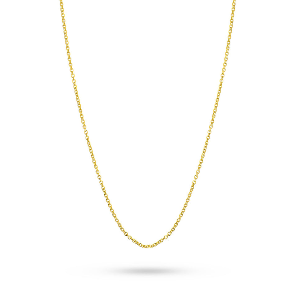 Gold Rolo Chain 1.0mm
