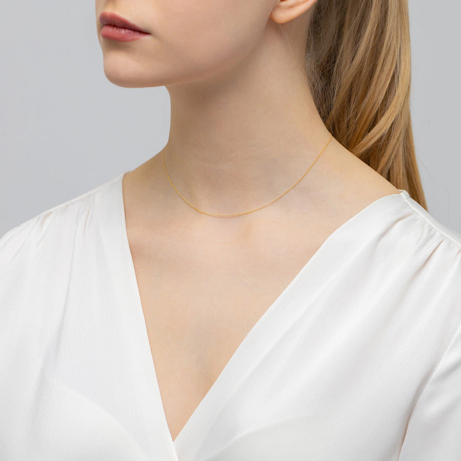 Gold Panzerkette 0,7mm