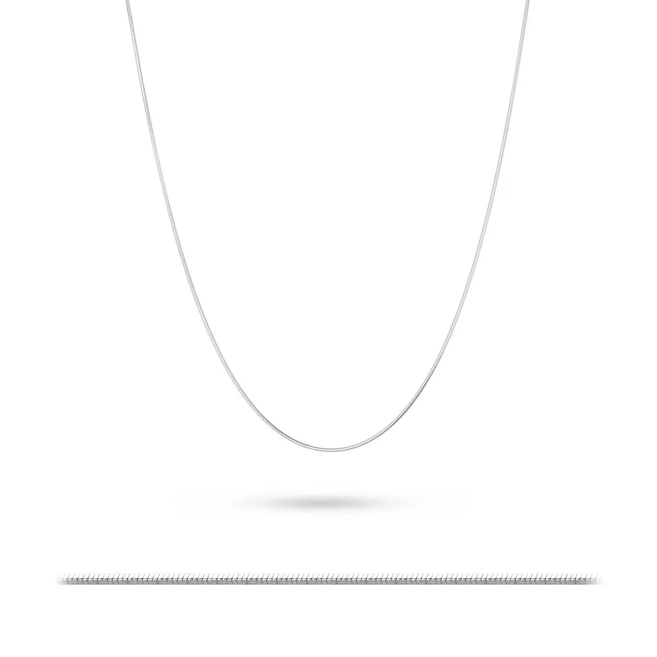 Silber Kordelkette 0,7mm