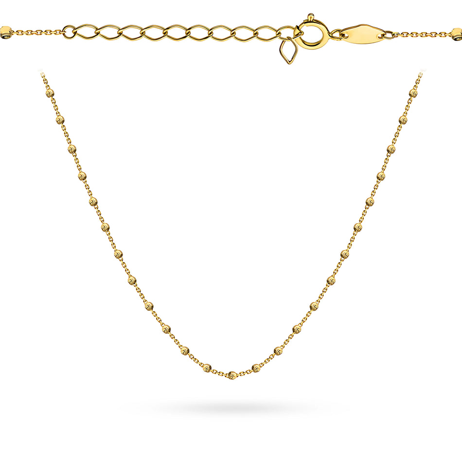 Goldkette mit Perlen