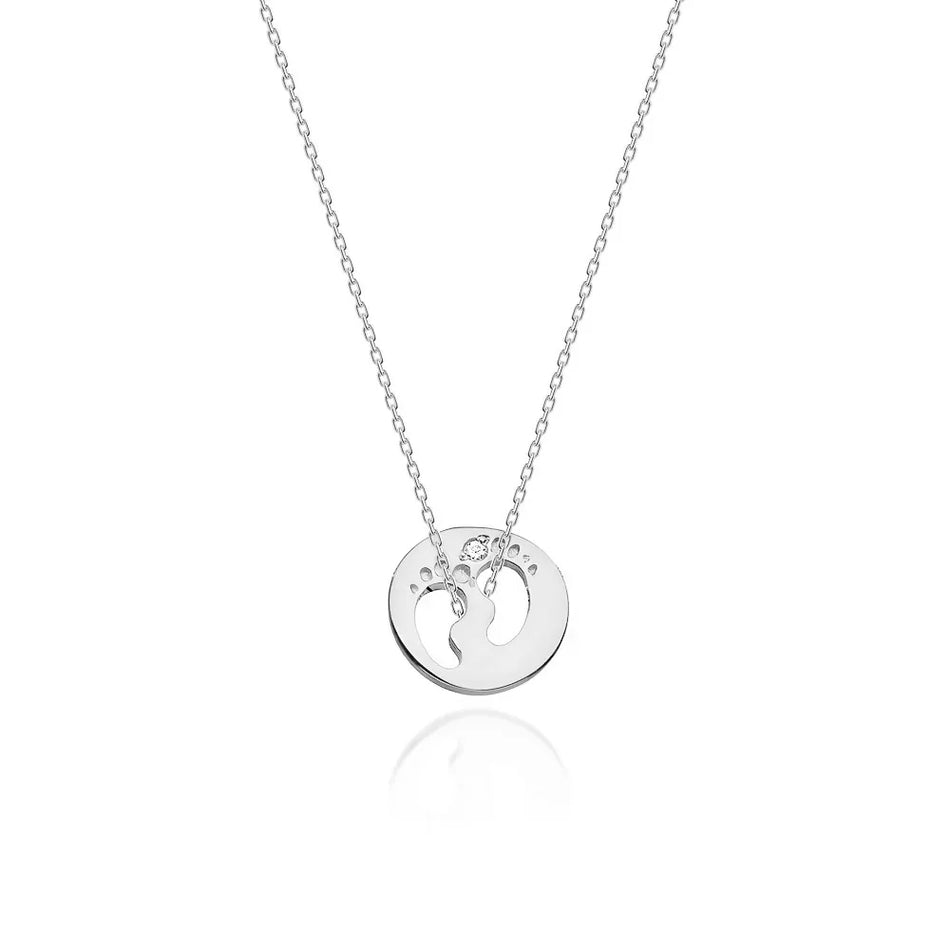 Goldkette mit 0,005 ct Diamant